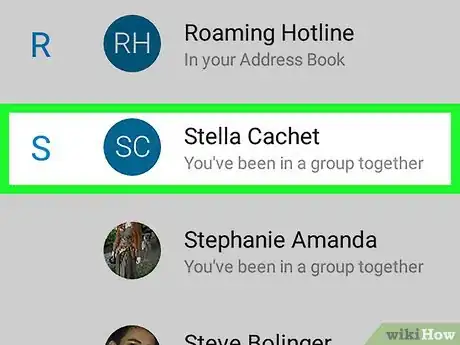 Imagen titulada Delete Contacts on GroupMe on Android Step 4