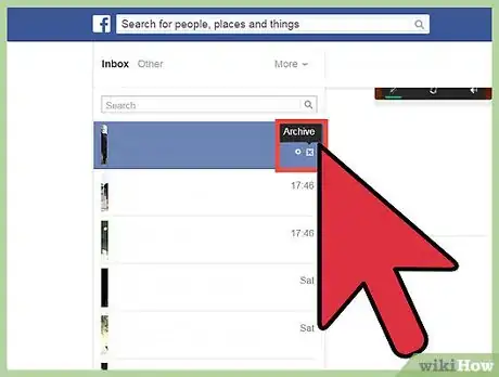 Imagen titulada Hide a Facebook Message Step 3