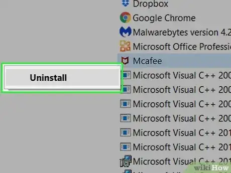 Imagen titulada Uninstall McAfee Internet Security Step 5