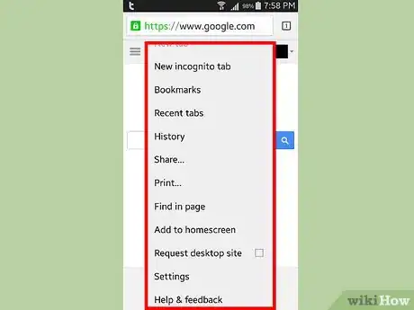 Imagen titulada Delete History on Android Device Step 7