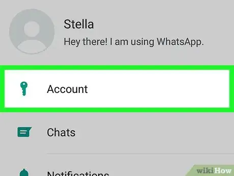 Imagen titulada Unblock Yourself on WhatsApp on Android Step 4