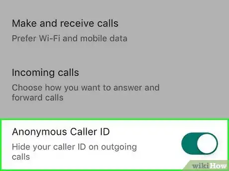 Imagen titulada Hide Your Caller ID on Android Step 17