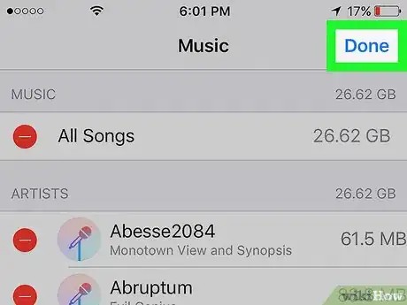 Imagen titulada Delete Music on Your iPhone Step 10