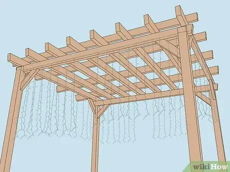 Imagen titulada Hang Pergola Lights Step 8