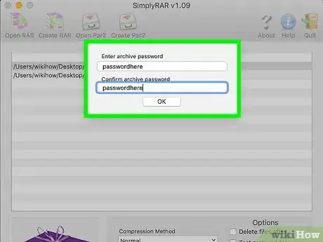 Imagen titulada Add a Password to a RAR File Step 13