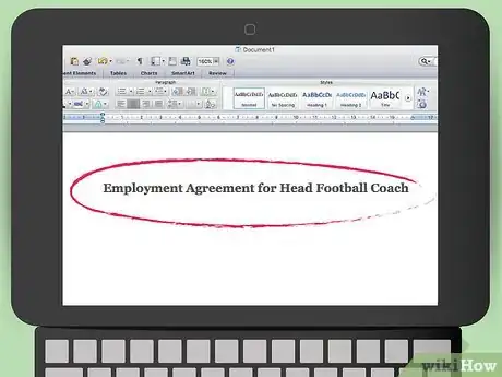 Imagen titulada Draft a Coaching Contract Step 3