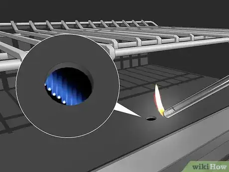 Imagen titulada Light a Gas Oven Step 8