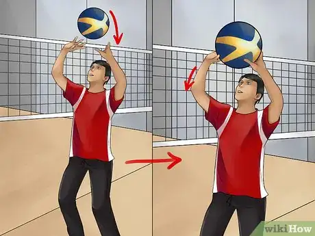 Imagen titulada Backset a Volleyball Step 2