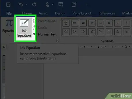 Imagen titulada Insert Equations in Microsoft Word Step 17