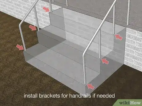 Imagen titulada Build Concrete Steps Step 7