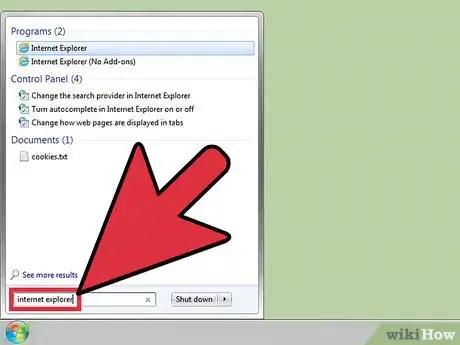 Imagen titulada Open Internet Explorer Step 2