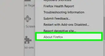 regresar a una versión anterior de Firefox