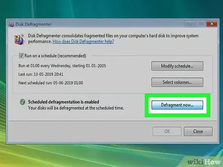 Imagen titulada Defragment a Disk on a Windows Computer Step 28