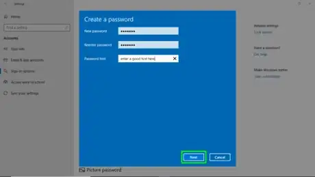 Imagen titulada Windows 10 password Click next.png