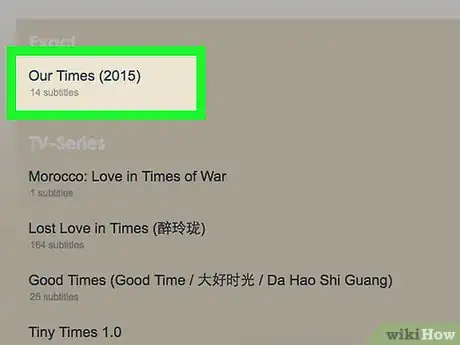 Imagen titulada Download Subtitles from Subscene Step 5