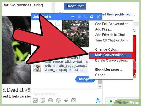 Imagen titulada Mute Someone on Facebook Step 30