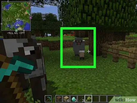 Imagen titulada Make a Rainbow Sheep in Minecraft Step 2