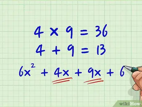 Imagen titulada Factor Second Degree Polynomials (Quadratic Equations) Step 15