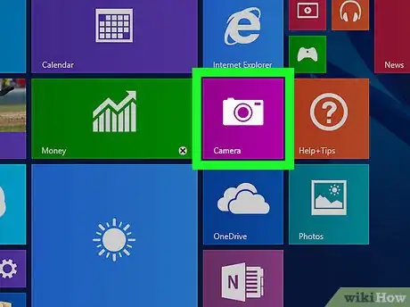 Imagen titulada Open the Built in Camera in Windows 8 Step 3