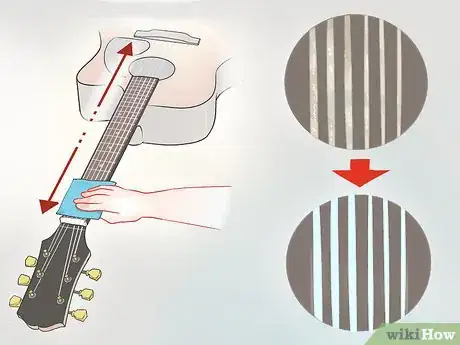 Imagen titulada Clean Guitar Strings Step 7