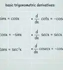 calcular derivadas