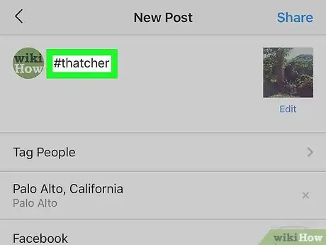 Imagen titulada Create a Hashtag Step 5