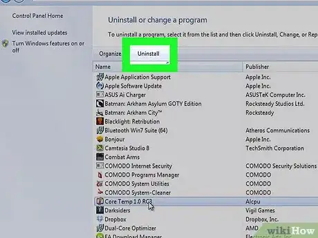 Imagen titulada Remove Programs (Windows 7) Step 5