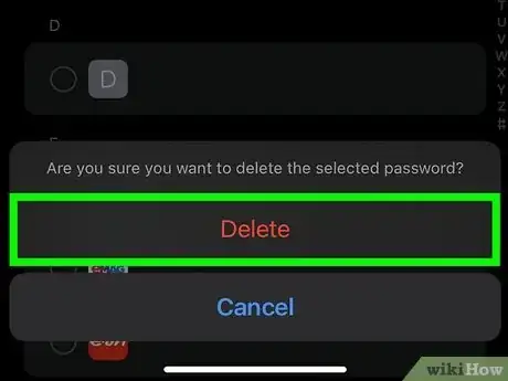 Imagen titulada Delete Saved Passwords from the iCloud Keychain on iPhone or iPad Step 8