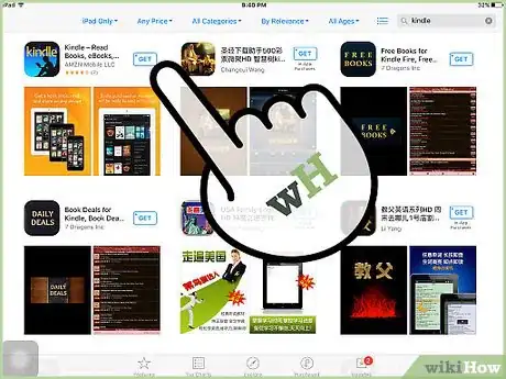 Imagen titulada Buy Kindle Books on the iPad Step 3