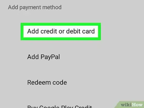 Imagen titulada Add Money to Google Play Step 4