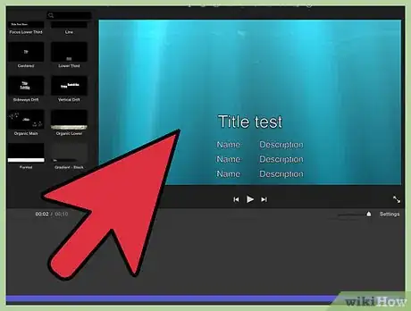 Imagen titulada Create Credits in iMovie Step 6