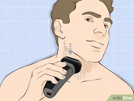 Imagen titulada Shave With an Electric Shaver Step 17