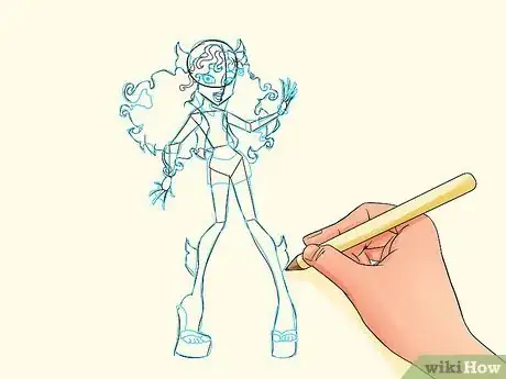 Imagen titulada Draw Monster High Step 20