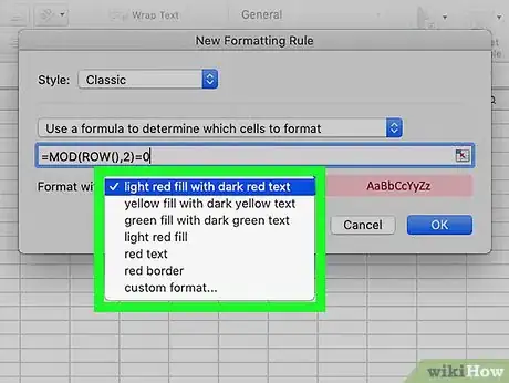 Imagen titulada Highlight Every Other Row in Excel Step 19