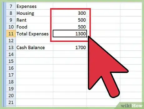 Imagen titulada Create a Budget Spreadsheet Step 11