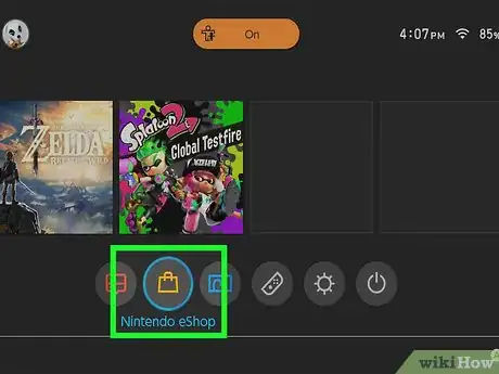 Imagen titulada Download Apps on the Nintendo Switch Step 03