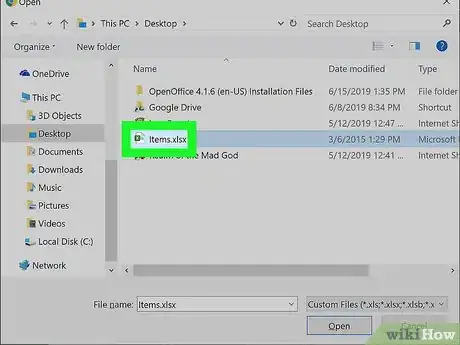 Imagen titulada Open Excel Files Step 6