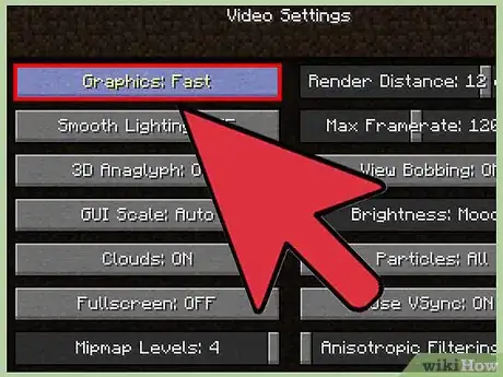 Imagen titulada Make Minecraft Run Faster Step 2