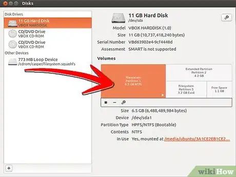 Imagen titulada Access Windows Files in Ubuntu Step 2