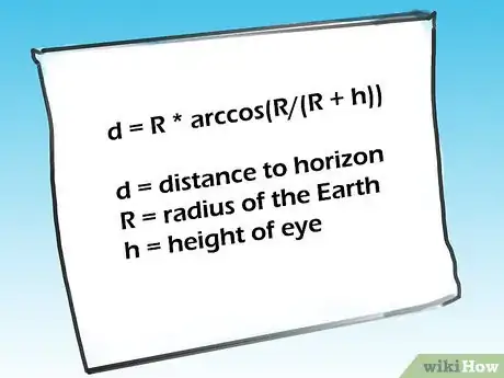 Imagen titulada Calculate the Distance to the Horizon Step 6