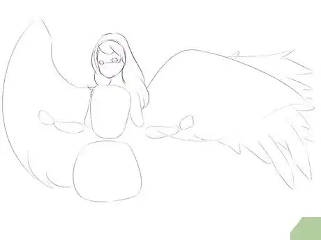 Imagen titulada Draw Anime Wings Step 5