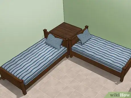 Imagen titulada Fit Two Twin Beds in a Small Room Step 5