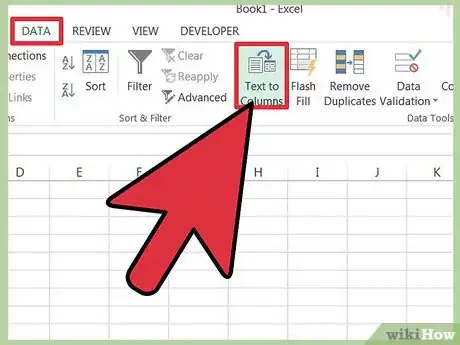 Imagen titulada Separate First Names and Last Names Into Separate Fields in a Microsoft Excel List Step 3