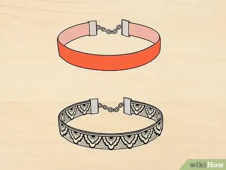 Imagen titulada Wear Chokers Step 1