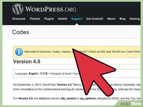 Imagen titulada Change the Default Language in Wordpress Step 1