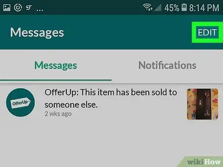 Imagen titulada Delete Messages on Offerup on Android Step 4