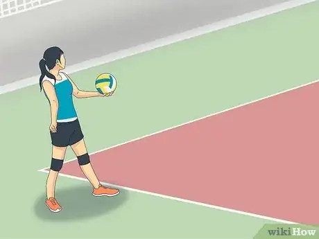 Imagen titulada Jump Serve a Volleyball Step 1