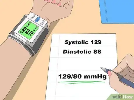Imagen titulada Use a Wrist Blood Pressure Monitor Step 10
