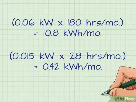 Imagen titulada Calculate Kilowatts Used by Light Bulbs Step 4