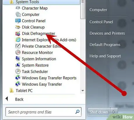 Imagen titulada Defrag Windows 7 Step 5